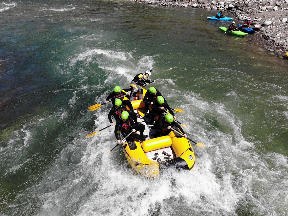 Rafting - Białka rafting białka