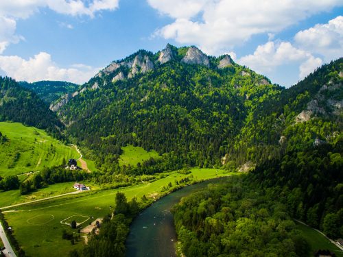 Atrakcje w Pieninach - Przełom Dunajca