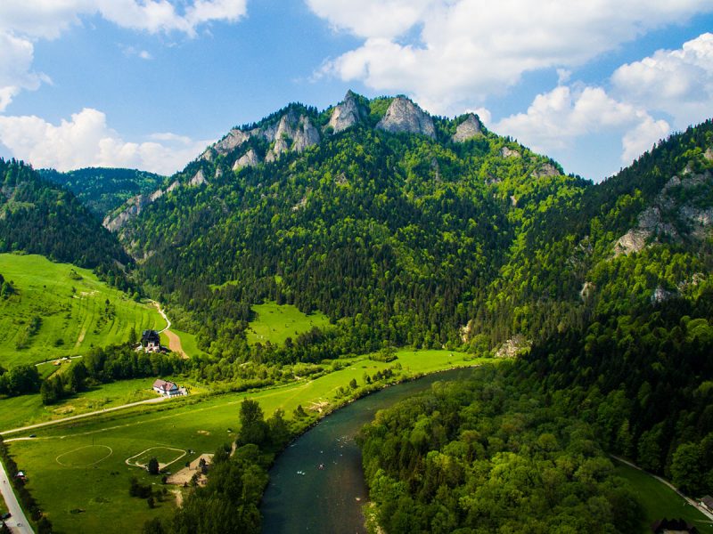 Atrakcje w Pieninach - Przełom Dunajca